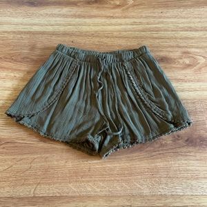 Olive Green Shorts